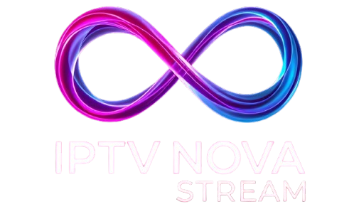 Logo of IPTV Nova Stream, a premium IPTV service provider for live TV, movies, and on-demand streaming.